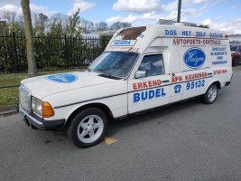 Mercedes W123 280 benzine ex. ziekenauto-ambulance (1)